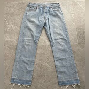 Vintage Levi's Light Blue Straight Men's Jeans